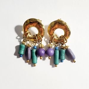 Mardi Gras Earrings